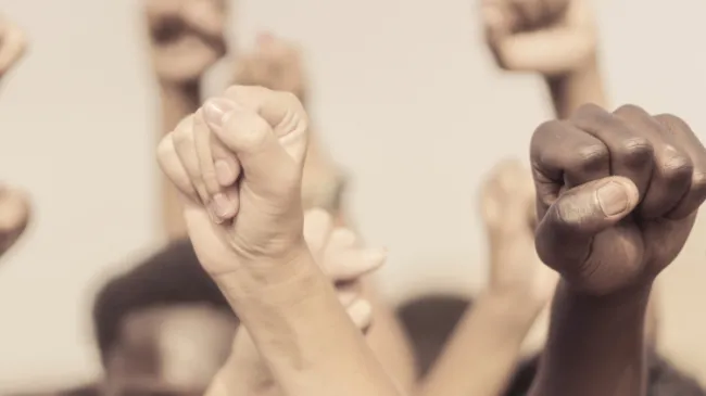 fists of different races